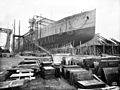 RMS Celtic under construction