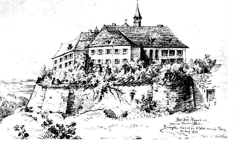 Schloss Bürgeln 1863