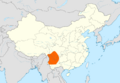 Sitta yunnanensis distribution