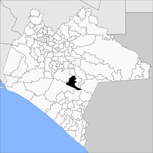 Municipality of Socoltenango in Chiapas