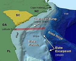 Southeastern United States continental shelf