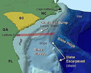 Southeastern United States continental shelf