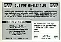 Sub Pop Singles Club Promo