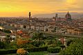 Sunset over florence 1