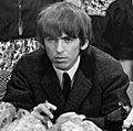 The Beatles arrive at Schiphol Airport 1964-06-05 - George Harrison 916-5132 cropped