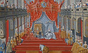 The Coronation of Christian VI, 1731.