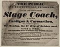 The Public are Respectfully Informed that a neat and convenient stage coach..1831