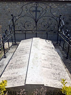 Tombe de Jules Massenet