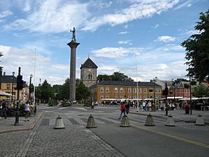 Trondheim plein in 2010