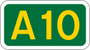 A10 road shield