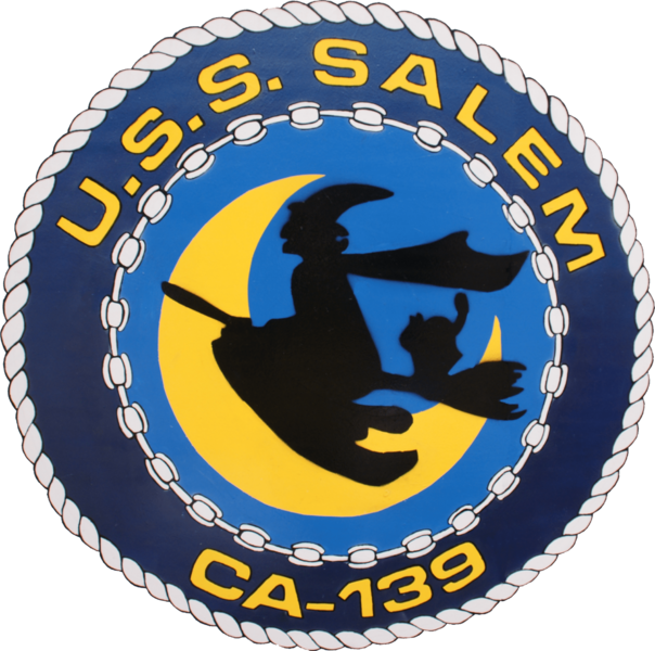 USS Salem (CA-139) crest 1949