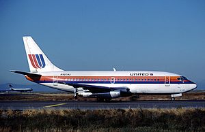 United Airlines Boeing 737-222 Marmet
