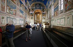View looking towards entrance - Capella degli Scrovegni - Padua 2016 (2)