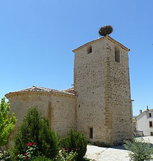 Romanesque church of Santa Marta del Cerro, Segovia.