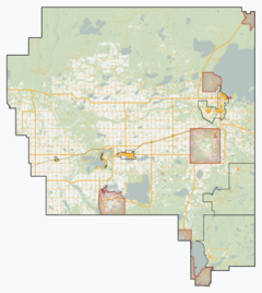 Cold Lake is located in MD of Bonnyville