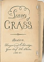 1860 LeavesOfGrass Thayer Eldridge NYPL