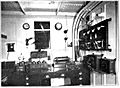 1913 Marconi operator room for 5 kilowatt ocean liner station