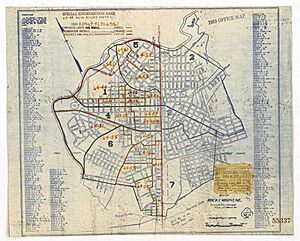 1950 Census Enumeration District Maps - North Carolina (NC) - Nash County - Rocky Mount - ED 64-42 to 61 - NARA - 22117974