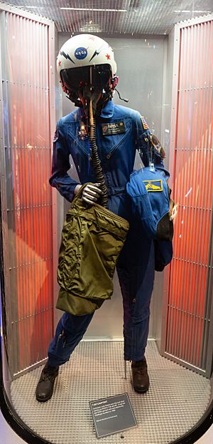 20180706 Judy Resnik Flight Suit Johnson Space Center