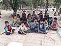 Adivasi Children at Tribal Academy Tejgadh