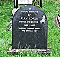 Alan Coren's Grave, Hampstead Cemetery - London. (15699842447)