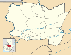 Raxruhá is located in Alta Verapaz Department