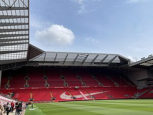 Anfield Road Stand in May 2024