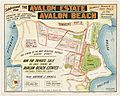 Avalon Beach Estates, Central Rd, Plateau Rd, 1921-1926