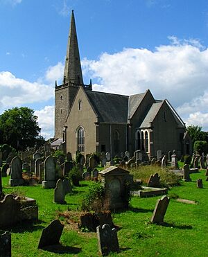 Bangor Abbey and graveyard - geograph.org.uk - 876776
