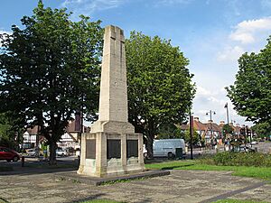Beddington war memorial (geograph 3094134)