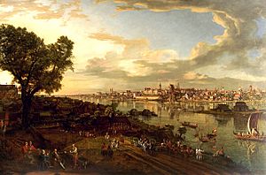Bellotto View of Warsaw from Praga 01