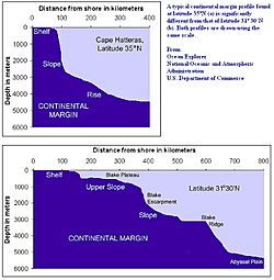 Blake Plateau profile comparison