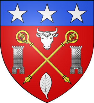 Blason de la ville de Broût-Vernet (03)