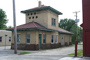 Bondville Illinois Interurban station