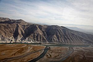 Branches of the Kunar River meet in Kunar Province