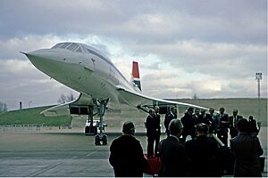British Airways Concorde official handover ceremony Fitzgerald