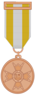 Bronze Medal of the Order of Isabella the Catholic.svg