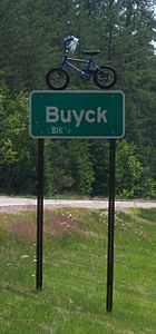 Buyck Community Sign