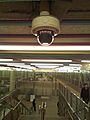 CCTV dome camera subway Rotterdam