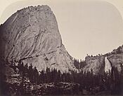 Carleton E. Watkins - Mt. Broderick, Nevada Fall - SFM.95.98 01 d02