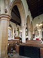 Caythorpe St Vincent - North arcade from nave