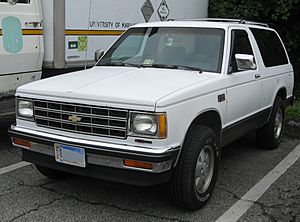 Chevrolet S-10 Blazer 2-door -- 09-08-2009