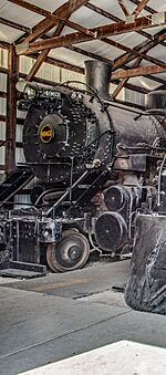 Chicago, Burlington and Quincy No. 4963 at the Illinois Railway Museum - May 2023.jpg