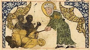 Chronology of Ancient Nations, f.88v miniature