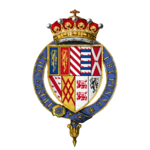 Coat of arms of Sir Francis Talbot, 5th Earl of Shrewsbury, KG