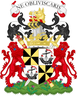 Coat of arms of the duke of Argyll