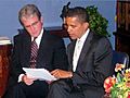 Coburn and Obama discuss S. 2590