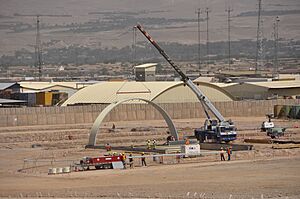 Construction in Tarin Kowt