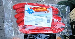 Copenhagen red sausage 2