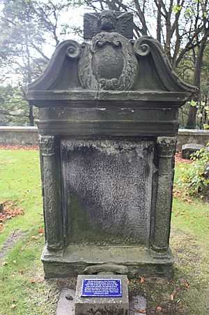 David Ferguson's grave, Dunfermline Abbey